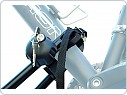 Nosič kola Hakr Cyklo Pro černý, na střechu