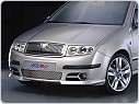 Rámečky mlhových světel - ABS - design lesklý chrom Škoda Fabia 1 04-