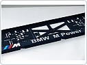 Držák SPZ, podložka pod značku s 3D logem, BMW Power