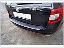Škoda Octavia 3 RS Combi, ochranný práh zadního nárazníku černý