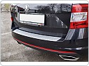 Škoda Octavia 3 RS Combi, ochranný práh zadního nárazníku stříbrný