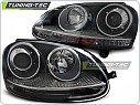 Přední světlomety, světla, lampy VW Golf 5, 2003-2009, styl GTI černé