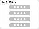 Kryty klik, děrované stříbrný mat, 4ks Škoda Fabia 1,2, Octavia 1,2, Superb 1