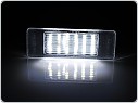 Osvětlení SPZ, LED bílé, Peugeot 207, 3008, 307, 308, 406, 508