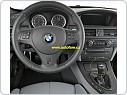 Hlavice, řadící páka BMW M-Power, kůže