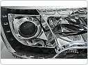 Přední světla VW Volkswagen T5, 2010- LED Daylight, chrom s homologací LPVWK2