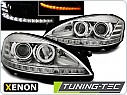 Přední světla, lampy Mercedes W221, classe S, 2005-2009 LED Daylight, AFS, Xenon, chrom LPME83