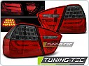 Zadní světla, lampy BMW E90 2005-2008, LED BAR, červené, kouřové LDBMC6