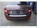 Práh, kryt zadního nárazníku Škoda Octavia 3 III, sedan, vzhled ALU LOOK, PVC