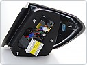 Zadní světlomety, světla, lampy LED BAR, Mercedes W204, C-Classe, COMBI 2007-2010, kouřové LDME86