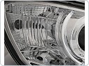 Přední světla, světlomety, lampy Škoda Octavia II 2009-2012, Daylight, chromové