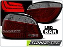 Zadní světla BMW E60 sedan, 2003-2007, LED BAR červené, kouřové LDBMC4