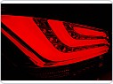 Zadní světlomety BMW E60 sedan, 2003-2007, LED BAR červené, čiré LDBMC3