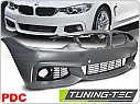 Přední nárazník BMW F32 M-tech Style, s PDC, otvory pro park. senzory ZPBM34