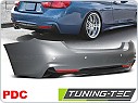 Zadní nárazník BMW F32 M-tech Style, s PDC, otvory pro park. senzory ZTBM33
