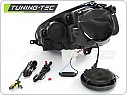 Přední světlomety, světla, lampy, lampy VW Golf 5, 2003-2009, LED Daylight s DRL, černé black LPVWM6