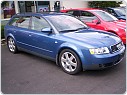 Plexi ofuky oken, deflektory, Audi A4, model 01-09, přední + zadní pro combi