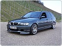 Plexi ofuky oken, deflektory, BMW E46, 5dveř. přední+zadní pro combi