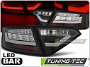Zadní světla, světlomety, lampy Audi A5, 2007-2011, LED BAR, černé black, LDAUE1