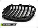 Přední maska, ledvinky BMW F20, F21 2011-2014, černá matná, GRBM78
