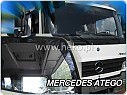 Plexi ofuky oken, deflektory Mercedes Atego, serie 15
