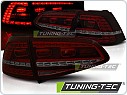 Zadní světla, lampy VW Golf 7 VII, hatchback 2013- LED GTI look, červená, kouřová LDVWE9