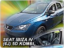 Plexi ofuky oken, Seat Ibiza, 5dveř. 2008-2017 přední