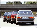 Plexi ofuky oken, deflektory, Mercedes 190 W201, 1982-1993, přední