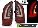 Zadní světla Škoda Citigo, VW Up, 2011- LED BAR, červená, LDVWF1