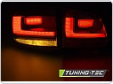VW Tiguan 2007-2011, zadní světla, světlomety, lampy LED BAR, červená, LDVWH1