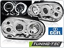 VW Golf IV 4, Přední světla Angel Eyes CCFL, chrom, LPVWN7
