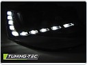 Přední světla Seat Ibiza 2012-, LED DRL Daylight černé, black LPSE30