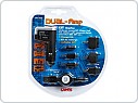 Nabíječka do auta PROFI DUAL-AMP 12-24V s 6 adaptery