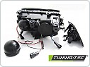Přední světla, světlomety BMW E46 1998-2001, sedan, touring, Angel Eyes LED, černé LPBMG1