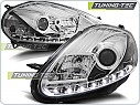 Přední světla Fiat Grande Punto, 2008-2009, LED, chrom LPFI25