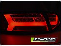 Zadní světla SEQ LED BAR AUDI A6 C6 sedan 2008-2011 chrom,kouřová
