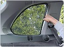Sluneční clony sada - zadní dveře, zadní okna, páté dveře, Škoda Fabia 3. Combi
