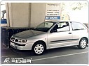 Ochranné boční lišty dveří Seat Ibiza 3Dveř. 1993-2002