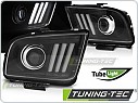 PŘEDNÍ SVĚTLA FORD MUSTANG 2004-2009, TUBE LIGHT černé