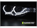 Přední světla BMW 3 F30, F31 s LED Angel Eyes DRL 2010-2015 chromová, LPBMI7