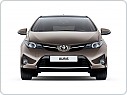 Gumové koberce, autokoberce sada TOYOTA Auris 2012-