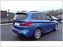 Gumové VANIČKY, autokoberce sada BMW F46, Gran Tourer 2015-2019