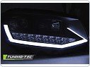 Přední světla, VW T6 2015- Tube Light, černé