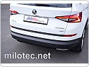 Práh pátých dveří, ABS černý lesklý, Škoda Kodiaq 2016-