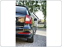 Škoda Octavia II RS 2004-2013 - zadní rohové spoilery z ABS plastu DTM KI-R