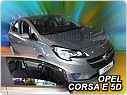 Plexi ofuky, deflektory Opel Corsa D,E 5dveř. přední