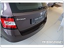 Škoda Fabia III Combi - ochranný kryt zadního nárazníku - ALU LOOK