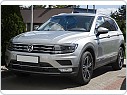 Ochranná lišta, práh zadního nárazníku VW Tiguan 2016-