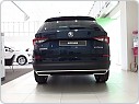 Škoda Kodiaq - NEREZ chrom lišty zadního difuzoru SPORTLINE look - OMTEC