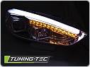 Přední světla, Ford Focus MK3 2015-, DRL, Tube light, chromové